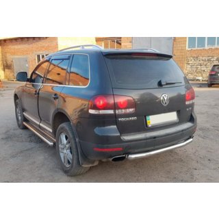 Heckschutz AK002 (2 Stk., Edelstahl) Volkswagen Touareg 2002–2010 Foto 4
