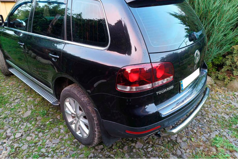 Volkswagen Touareg 2002–2010 Heckschutz AK002 (2 Stk., Edelstahl) Foto 1