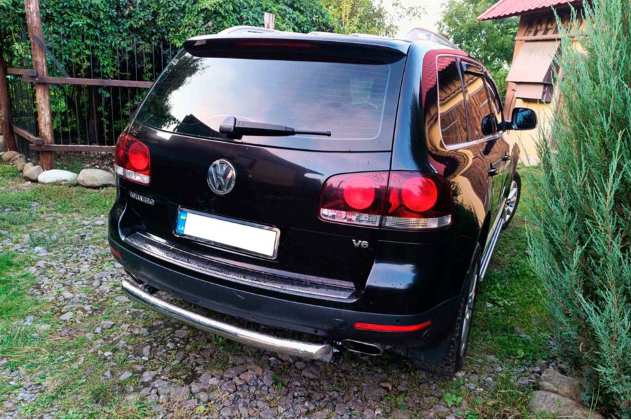 Volkswagen Touareg 2002–2010 Heckschutz AK002 (2 Stk., Edelstahl) Foto 2