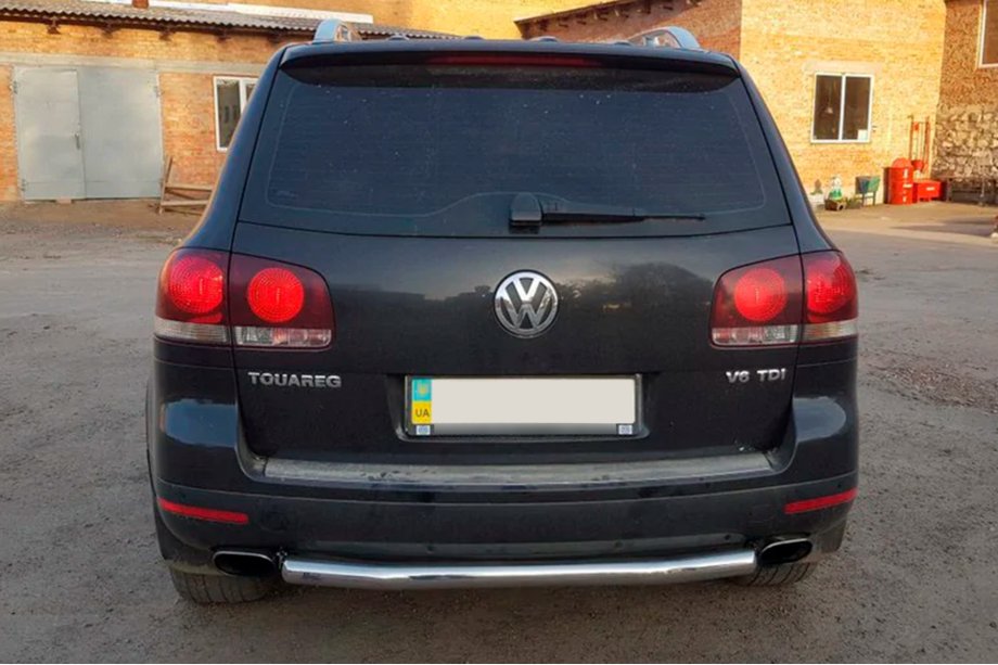 Volkswagen Touareg 2002–2010 Heckschutz AK002 (2 Stk., Edelstahl) Foto 6