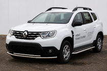 Dacia Duster 2018-2024 Frontschutzbügel F3-10 (Edelstahl) Foto 1