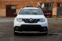 Dacia Duster 2018-2024 Frontschutzbügel F3-10 (Edelstahl) Foto 2