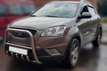 SsangYong Korando 2010-2019 Frontbügel F1-40 (Edelstahl) Foto 2