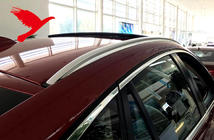 BMW X6 F16 2014-2019 Integrierte Dachreling Chrom OEM (Aluminium, Montage mit Kleber) Foto 5