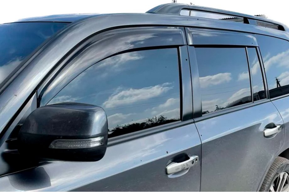 Toyota Land Cruiser 200 2007-2021 Windabweiser 11cm (4 Stk, HIC) Foto 10