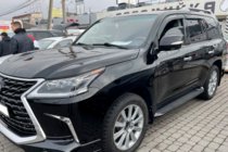Lexus LX570/450d 2008-2022 Windabweiser 8 cm (4 Stk, HIC) Foto 7