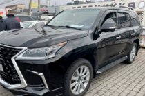 Lexus LX570/450d 2008-2022 Windabweiser 8 cm (4 Stk, HIC) Foto 9