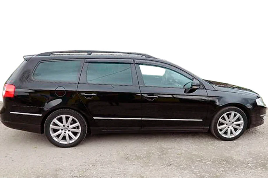 Volkswagen Passat B7 2012-2015 Windabweiser SW (4 Stk, EU, HIC) Foto 7