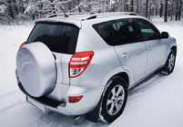 Toyota Rav 4 2006-2013 Dachreling Skyport (silber) Foto 2