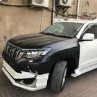 Toyota Land Cruiser Prado 150 2009-2023 Stoßstangenaufsätze vorne und hinten Modelista V1 (2017-) Schwarz Foto 11