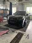 Toyota Land Cruiser Prado 150 2009-2023 Stoßstangenaufsätze vorne und hinten Modelista V1 (2017-) Schwarz Foto 15