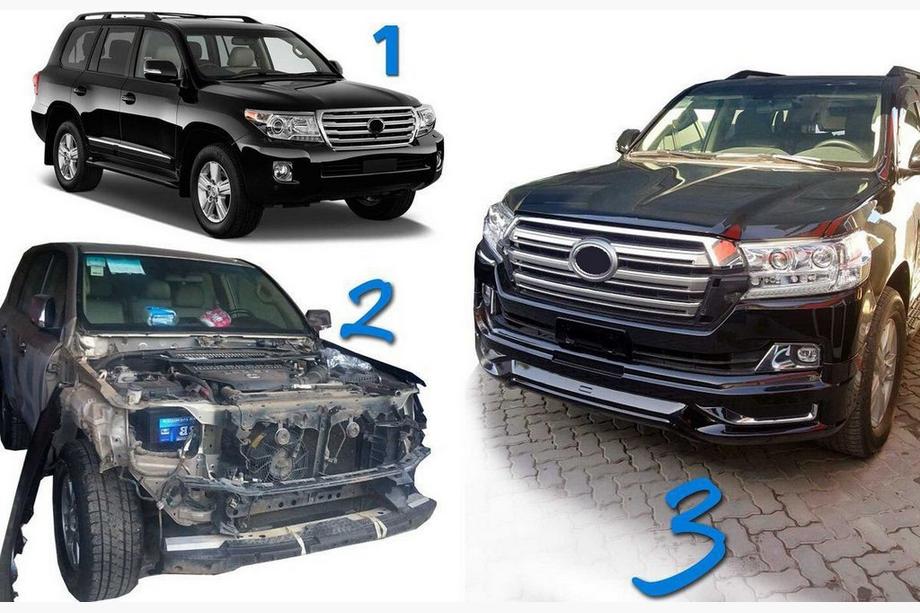 Toyota Land Cruiser 200 2007-2021 Facelift-Umrüstkit von LC200 2008-2015 auf LC 2016 - Comfort Foto 3