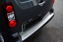Citroen Berlingo 2008-2018 Heckstoßstangenabdeckung Omsa Line (Edelstahl) Foto 2