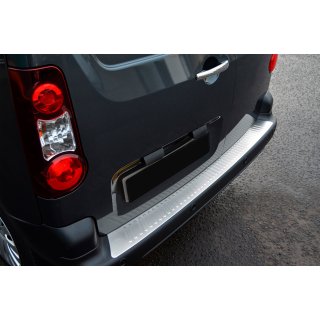 Heckstoßstangenabdeckung Omsa Line (Edelstahl) Citroen Berlingo 2008-2018 Foto 2