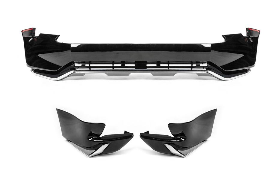 Toyota Land Cruiser Prado 150 2009-2023 Stoßstangenaufsätze vorne und hinten Jaos V1 (2017-) Weiß Image