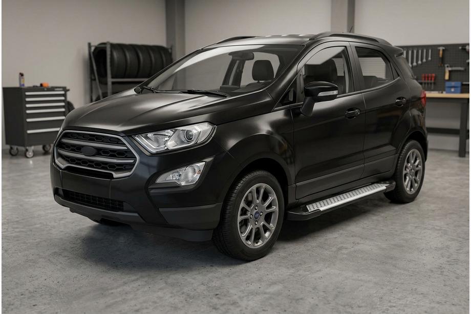 Ford Ecosport 2013-2022 Trittbretter Allmond Grey (2 Stk., Aluminium) Image