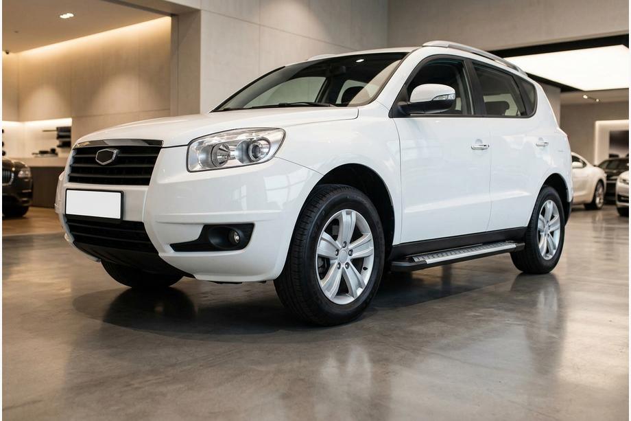 Geely Emgrand X7 2011- Trittbretter Allmond Grey (2 Stk., Aluminium) Image