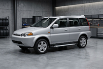 Honda HR-V 1998-2006 Trittbretter Allmond Grey (2 Stk., Aluminium) Foto 1