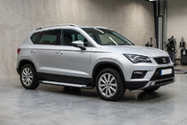 Seat Ateca 2016- Trittbretter Allmond Grey (2 Stk., Aluminium) Foto 1
