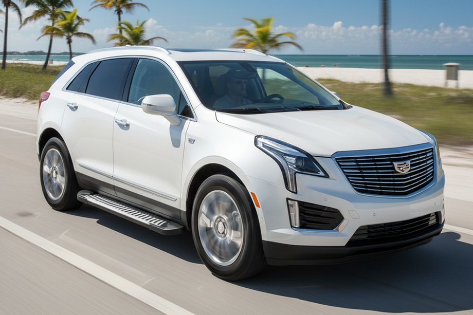 Cadillac XT5 2016- Seitenschweller Line (2 Stk., Aluminium) Image