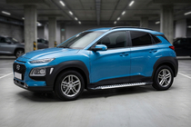 Hyundai Kona 2017-2023 Seitenschweller Line (2 Stk., Aluminium) Foto 1