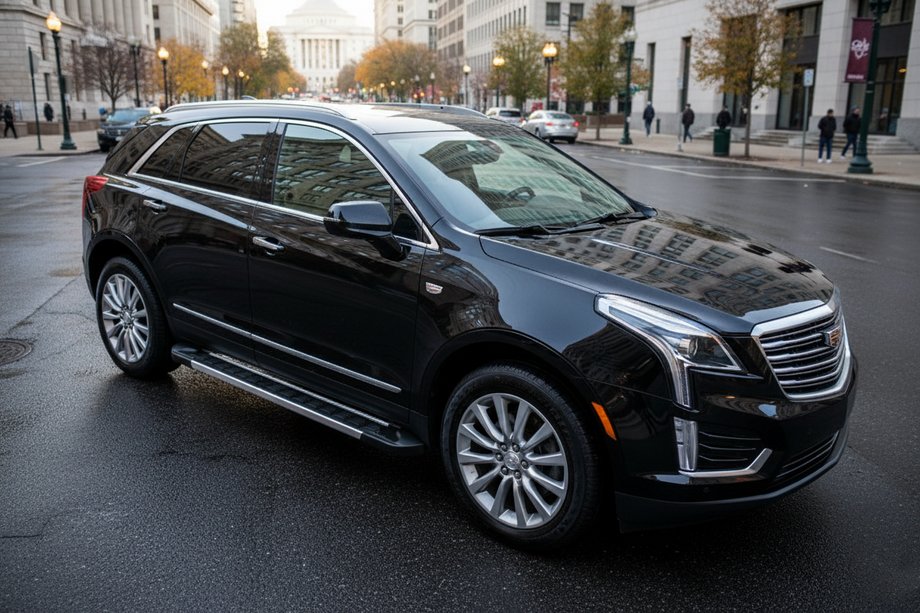 Cadillac XT5 2016- Seitenschweller RedLine V1 (2 Stk., Aluminium) Image