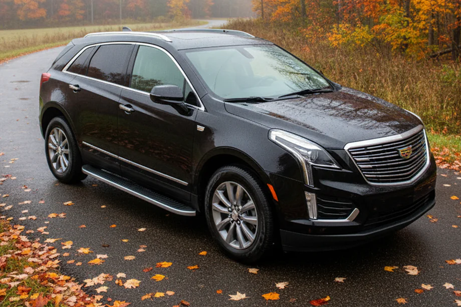 Cadillac XT5 2016- Seitenschweller Tayga Grey (2 Stk., Aluminium) Image