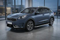 Kia Niro 2016–2021 Seitenschweller Tayga Grey (2 Stk., Aluminium) Foto 1