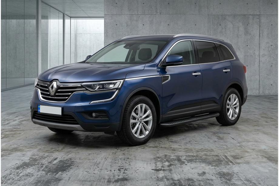 Renault Koleos 2016-2024 Seitenschweller Tayga Black (2 Stk., Aluminium) Image