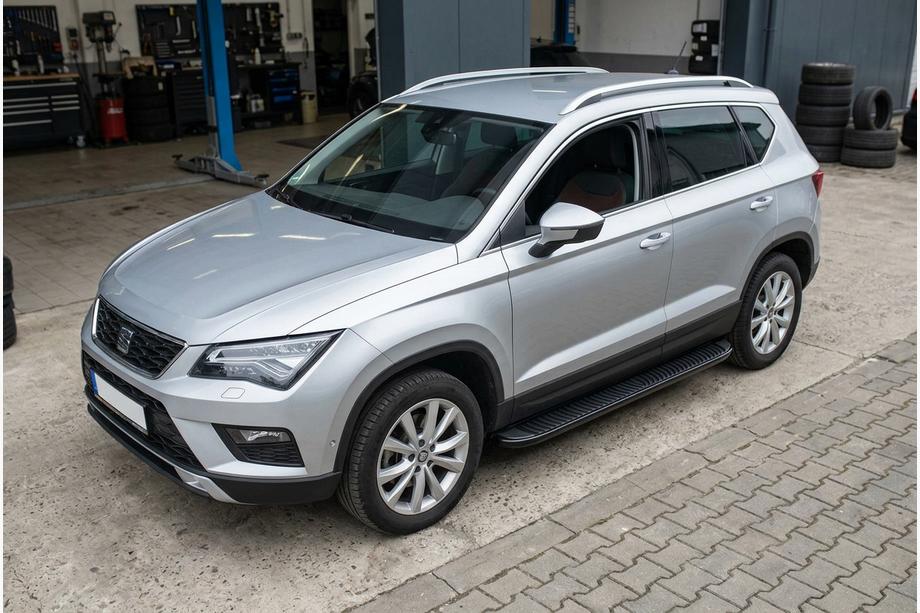Seat Ateca 2016- Seitenschweller Tayga Black (2 Stk., Aluminium) Image