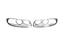 Hyundai Santa Fe 2 2006-2012 Scheinwerfer Abdeckungen Chrom (2006-2010, 2 Stk., Kunststoff) Foto 1