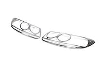 Hyundai Santa Fe 2 2006-2012 Scheinwerfer Abdeckungen Chrom (2006-2010, 2 Stk., Kunststoff) Foto 2