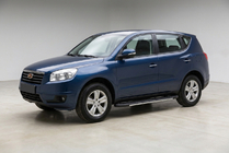 Geely Emgrand X7 2011- Seitenschweller Bosphore Grey (2 Stk., Aluminium) Foto 1