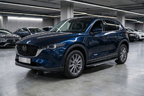 Mazda CX-5 2017–2025 Seitenschweller Bosphore Grey (2 Stk., Aluminium) Foto 1