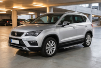 Seat Ateca 2016- Seitenschweller Bosphore Grey (2 Stk., Aluminium) Foto 1