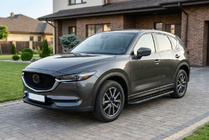 Mazda CX-5 2017–2025 Seitenschweller Bosphore Black (2 Stk., Aluminium) Foto 1