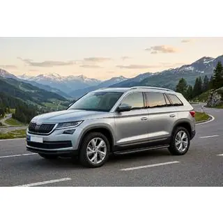 Seitenschweller Bosphore Black (2 Stk., Aluminium) Skoda Kodiaq 2016-2023 Foto 1