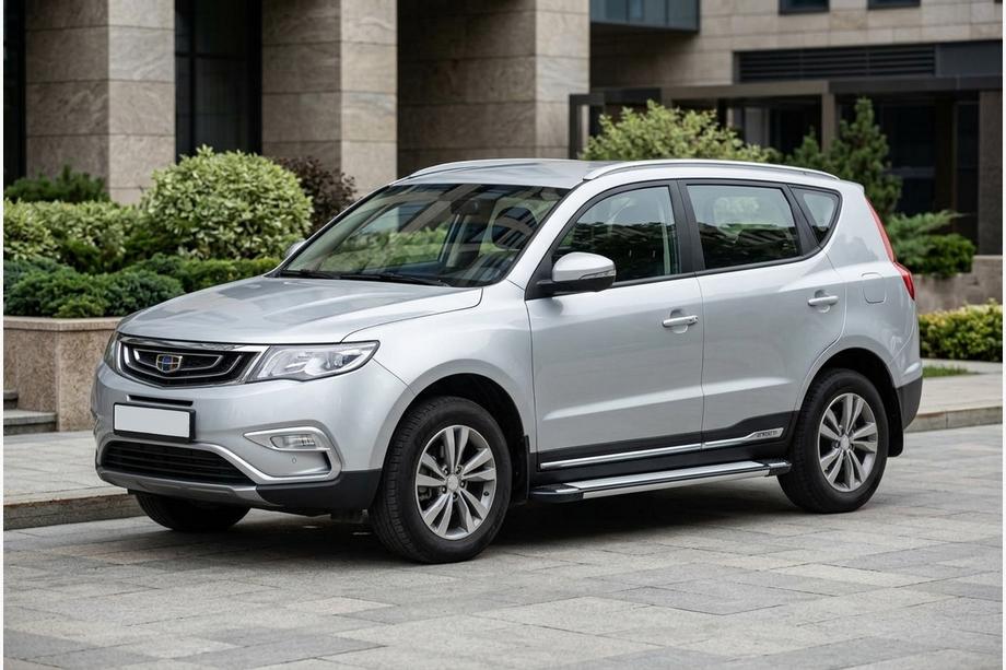 Geely Emgrand X7 2011- Trittbretter Rainbow (2 Stk., Aluminium) Image