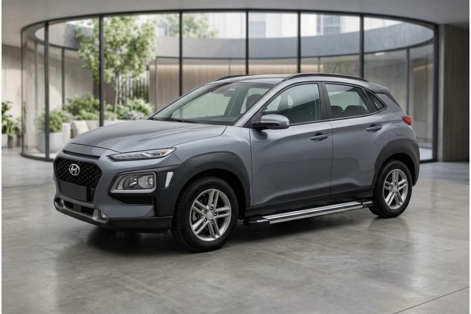 Hyundai Kona 2017-2023 Trittbretter Rainbow (2 Stk., Aluminium) Image