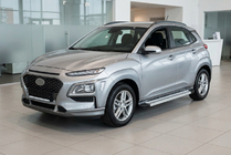 Hyundai Kona 2017-2023 Seitenschweller Maya V2 (2 Stk., Aluminium) Foto 1