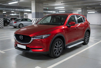 Mazda CX-5 2017–2025 Seitenschweller Maya V2 (2 Stk., Aluminium) Foto 1