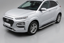 Hyundai Kona 2017-2023 Seitenschweller Maydos V1 (2 Stk., Aluminium) Foto 1