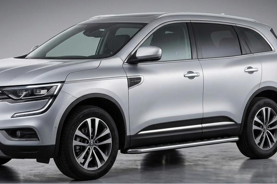 Renault Koleos 2016-2024 Seitenschweller Maydos V1 (2 Stk., Aluminium) Image