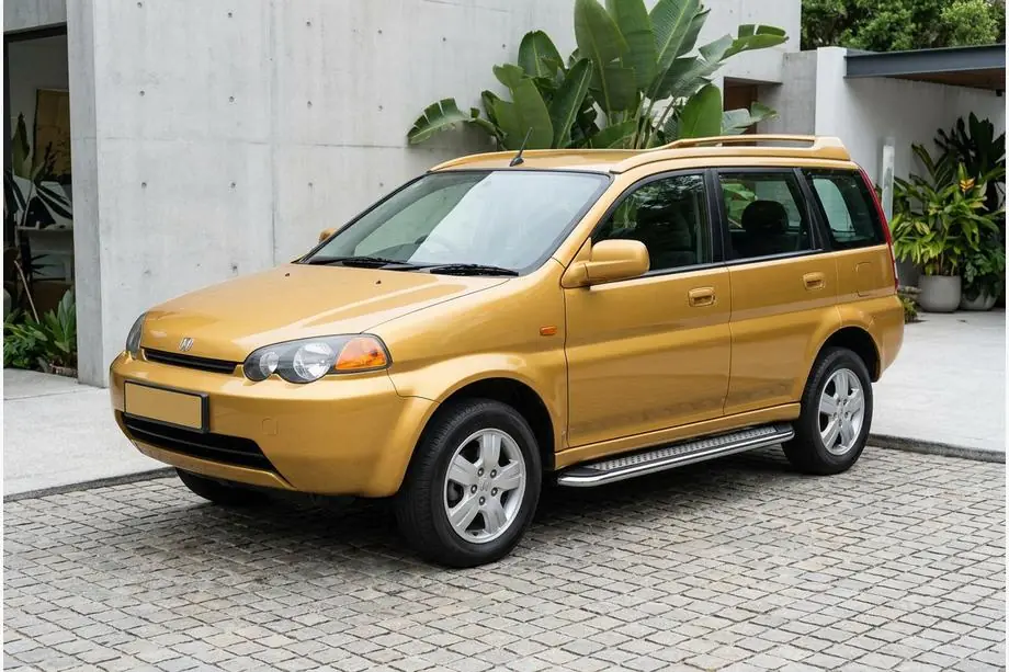 Honda HR-V 1998-2006 Seitenschweller Maydos V2 (2 Stk., Aluminium & Edelstahl) Image