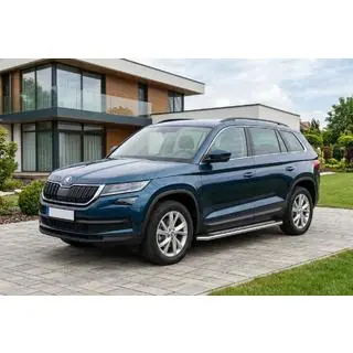 Seitenschweller Maydos V2 (2 Stk., Aluminium & Edelstahl) Skoda Kodiaq 2016-2023 Foto 1