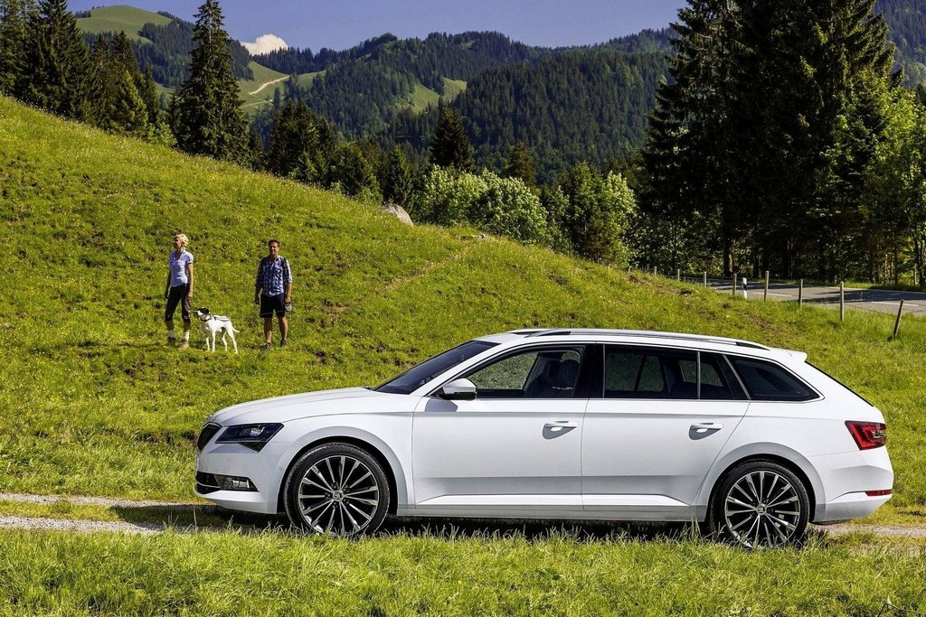 Übersicht Kombis Skoda Superb Combi der Dritten Generation