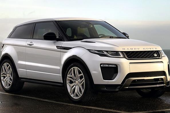 Durchsuchen Sie die aktualisierte Range Rover Evoque Coupe