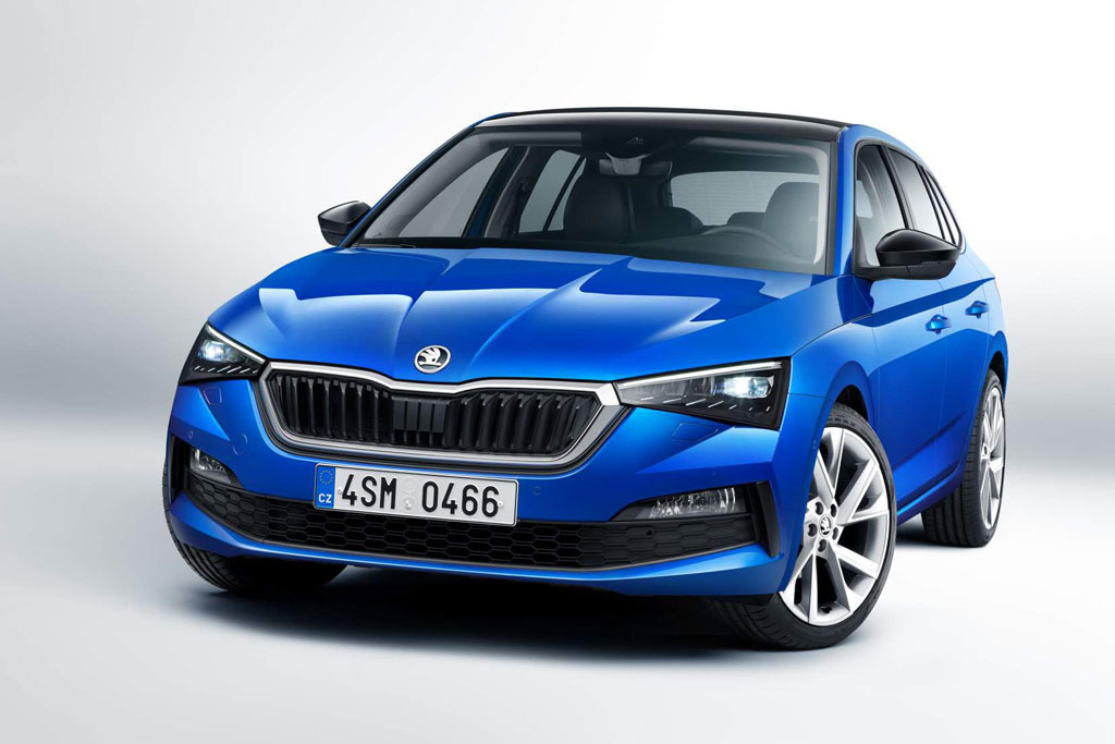 Neue Fließheck Skoda Scala in der Modelreihe der Gesellschaft