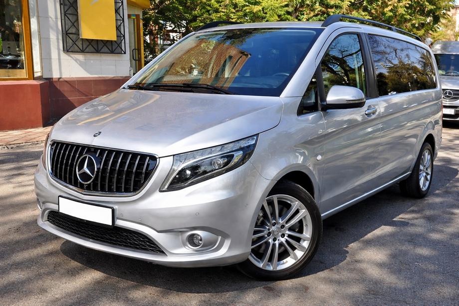 Mercedes Vito/V-class W447 2014- Frontgrill GT Panamericana Chrom (2014-2023 für Vito W447) Foto 5