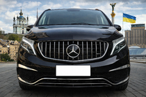 Mercedes Vito/V-class W447 2014- Frontgrill GT Panamericana Chrom (2014-2019 für V-Klasse) Foto 1